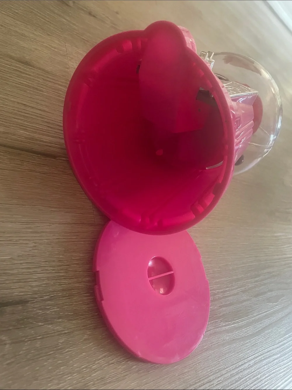 Sugar Pink Mini Candy or Gumball Dispenser | 8 Inches Tall